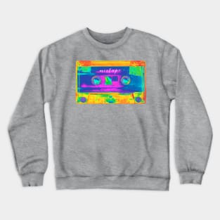 Music Mixtape Neon Crewneck Sweatshirt